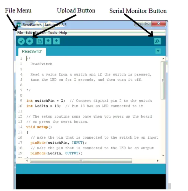 Figure 1 Arduino Software 1